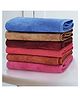 Sassoon Highly Absorbent Microfiber Cleaning Cloth in 450 GSM Multipurpose Cloth Pack of 6 - Multicolour