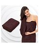Sassoon Caldezonia 450 GSM Microfiber Bath Towel - Dark Brown