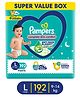 Pampers Complete Skin Comfort Pants, Anti-rash blanket, Lotion with Vitamin E & Aloe Vera,  Large size baby Diapers, (L) 192 Count, 9-14 kg