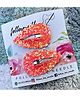 FOLLOW THE NEEDLE Set Of 2 Faux Leather Glitter Snap Pins - Peach