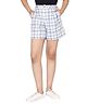 TeenTrums Check Shorts - Blue