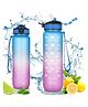 Ortis  Motivational Leakproof Water Bottle ( Color May Vary )-1000ml