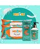 Meechu Baby Wipes Combo Pack of 2 72 Pieces Each With One Baby Lotion - 200 ml