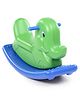 Little Fingers Elephant Shaped Rocker - Green Blue