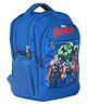 Marvel By Kuber Mart Industries Avengers School Stylish Backpacks for Kids With Rexine Waterproof Shoulder Straps Blue - 16 Inches