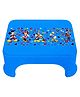 Disney By Kuber Mart Industries  Team Mickey Print Bathroom Stool Durable Plastic Stool for Kitchen Stool for Kid Patla for Toilet - Blue