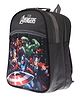 Marvel By Kuber Mart Industries Avengers School Bag 3 Compartment Rexine School Bagpack Grey - 10 Inches