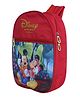 Disney By Kuber Mart Industries Mickey & Minnie School Bag Red - 13 Inches