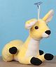 EDU KIDS TOYS Deer Soft Toy Yellow (Color May Vary)- Height 17 cm