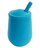 ezpz Mini Cup with Straw Training System Blue - 118 ml