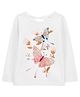 Carter's Butterfly Jersey Top - Ivory