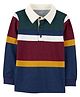 Carter's Long-Sleeve Rugby Polo - Multicolour