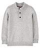 Carter's Pullover Cotton Sweater - Grey
