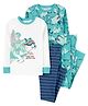 Carter's 4-Piece Husky 100% Snug Fit Cotton Pajamas