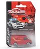 Majorette SOS Assortment Die Cast Free Wheel Volkswagen Crafter Toy Car - Red