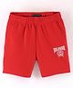Tommy Hilfiger Solid Shorts - Deep Crimson Red