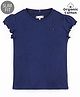 Tommy Hilfiger Organic Cotton Short Sleeves Slim Fit T-Shirt  Solid- Blue