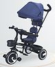 R for Rabbit Tiny Toes T30 Ace Tricycle for Kids with Premium EVA Wheels, Canopy, Adjustable Parental Control & Storage Basket | Baby Trike Cycle for 1.5 to 5 Years, Upto 25 Kg Boy & Girl (Denim Blue)