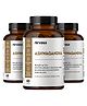 Nirvasa Ashwagandha Tablets (500 mg) with Natural Ashwagandha Extract for Improving Immunity Muscles Strength & Anxiety 60x3 Tablets