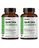 Nirvasa Garcinia Cambogia Tablets (800mg) with Green Tea Extract 70% HCA for Reducing Hunger Pangs & Weight Management 60x2 Tablets