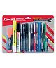 Luxor Pen Mechanical Pencile & Highlighter Set Pack of 14 - Color May Vary