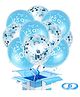 AMFIN Welcome Boy Decoration Welcome Boy Home Baby Boy Balloons Its A Boy Balloon Blue Confetti Balloons for Decoration - Pack of 30