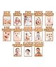 AMFIN New Born 1st Birthday Baby Photo Banner - Pack Of 13