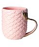Awestuffs Mermaid Golden Tail Handle Ceramic 3D Coffee Mugs Birthday Gifts for Kids Children Girlfriend Women- 420 ml