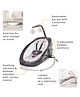 Mastela Fold Up Rocker with Toys - Grey