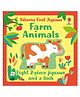 Usborne First Jigsaws Farm Animals Activity Book - English