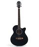 Kadence Frontier 40 Inches Acoustic Guitar Fr01 With Bag - Black