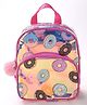 Babyhug Free Size Fashion Backpack Donut Print- Pink