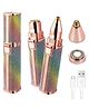Favon 2in1 Easy to use Chargeable Eyebrow and Facial Hair Trimmer for Women