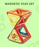 Magnetic Colorful Blocks Tiles Set 20 Pieces| STEM Learning Magnetic Building Blocks for Kids| Educational, Constructive and Creative Gifting Toy for 4-6 Years Kids| Child Safe Material| BIS Certified