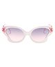 Kid-O-World Butterfly Shaped Sunglasses - White