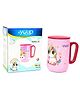 Youp Stainless Steel Pink Color Unicorn Believe in Magic Insulated Mug with Cap - 320 ml