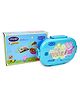 Youp Stainless Steel Peppa Pig Theme Kids Lunch Box Happy Bite 700 ml - Blue