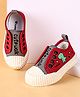 Cute Walk by Babyhug Slip On Dino Printed Casual Shoes - Red