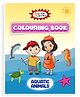 Witty Baby Aquatic Animals Colouring Book - English