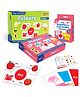 Little Berry Shapes and Colours Puzzle Activity Combo For Kids With Activity Book and Flash Cards Multicolor  80 Pieces and 32 Cards