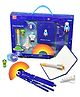 NEGOCIO Writing Stationary Set Space Themes Diary Pencils Erasers & Sharpeners For Kids Learn & Play Kit Birthday Return Gifts For Kids - (Colour May Vary)