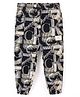 Calvin Klein Cotton Full Length Track Pant Printed - Black