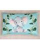 New Comers Baby Pillow with Super Soft Imported Fabric Animal & Cartoon Prints Infant Pillow for Sleep Bed Set Head Shaping Neck Support- Blue