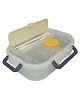 Sanjary Lunch Box With Spoon Fork And Chopsticks 980 ML - (Colour May Vary)