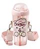 Negocio Dual Purpose Water Bottle With Straw - 530 ml (Colour May Vary)