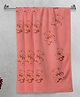 FABINALIV Kids Bath Towels Cotton Set of 3 Cartoon  Peach