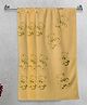 FABINALIV Kids Bath Towels Cotton Set of 3 Cartoon  Yellow