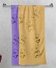 FABINALIV Kids Bath Towels Cotton Cartoon Pack of 2  Multicolor