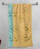 FABINALIV Kids Bath Towels Cotton Cartoon Pack of 2  Multicolor
