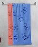 FABINALIV Kids Bath Towels Cotton Cartoon Pack of 2  Multicolor